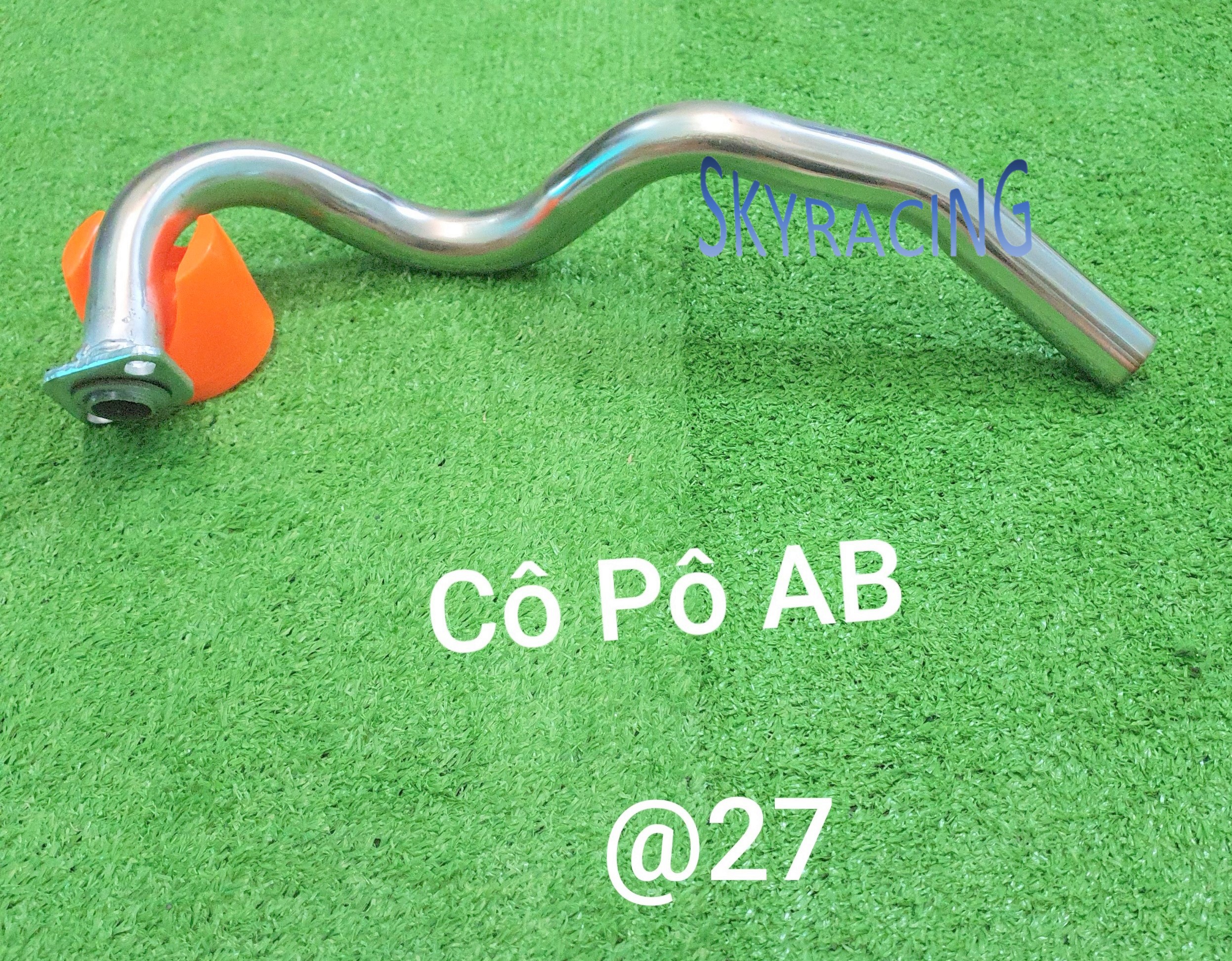 Cổ pô inox 304 gắn pô zin xe AB đời 2007 - 2011