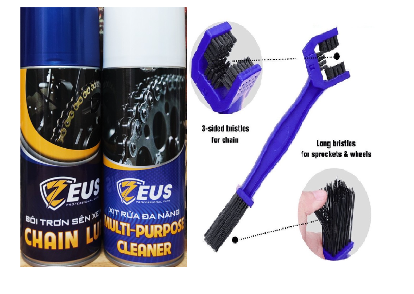 Combo Zeus Dưỡng sên Vệ sinh sên Bóng vỏ và nhựa nhám