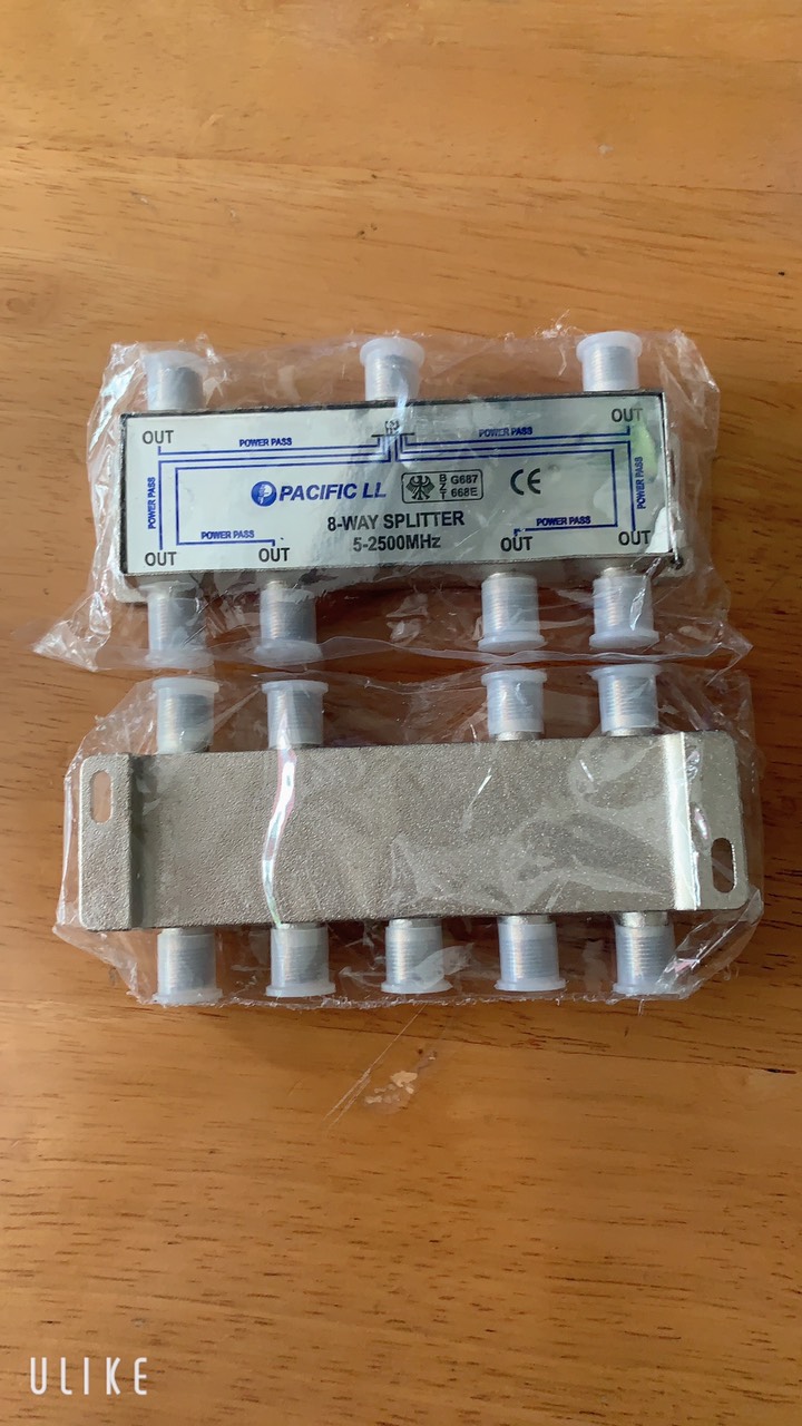 Bộ chia truyền hình cáp pacific chia 2, 3, 4, 6, 8