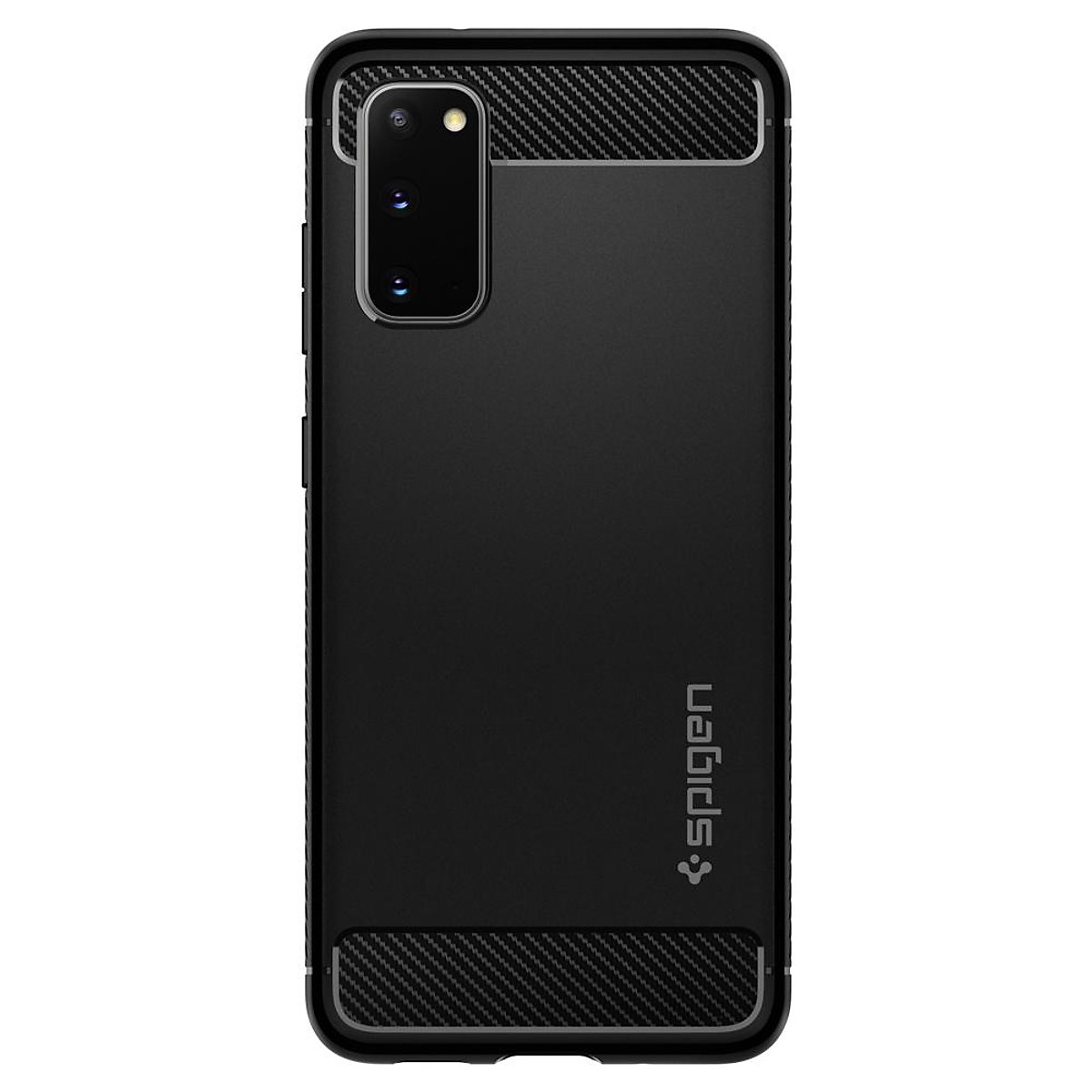 Ốp Samsung Galaxy s20 Spigen Rugged Armor - hàng chính hãng
