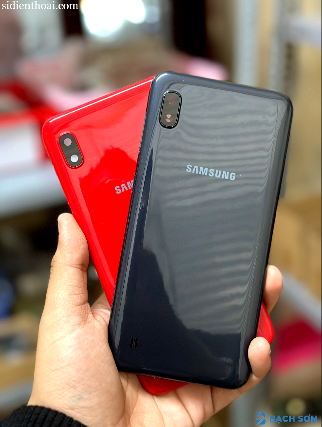 Bộ vỏ/khung sườn điện thoại samsung a10 zin new