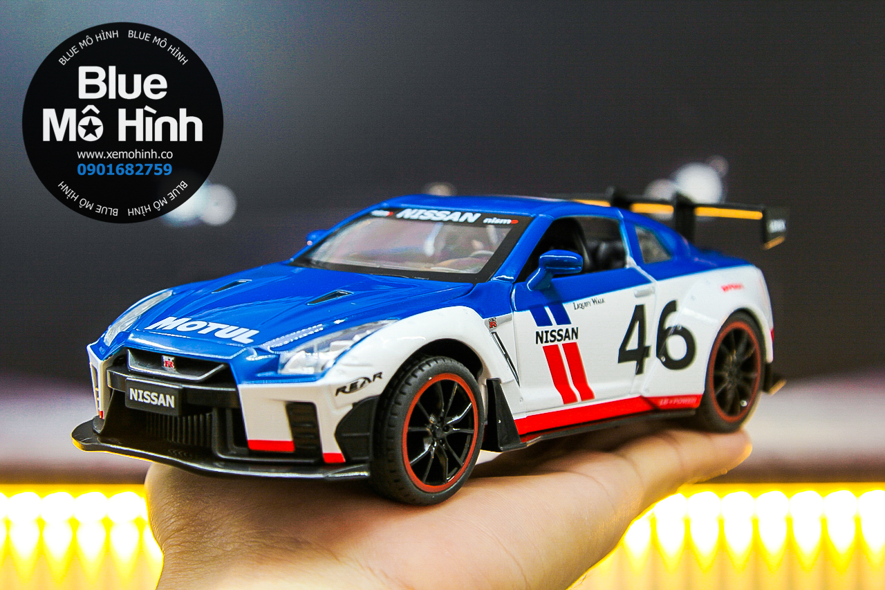 Blue mô hình | xe mô hình nissan gtr 1:24