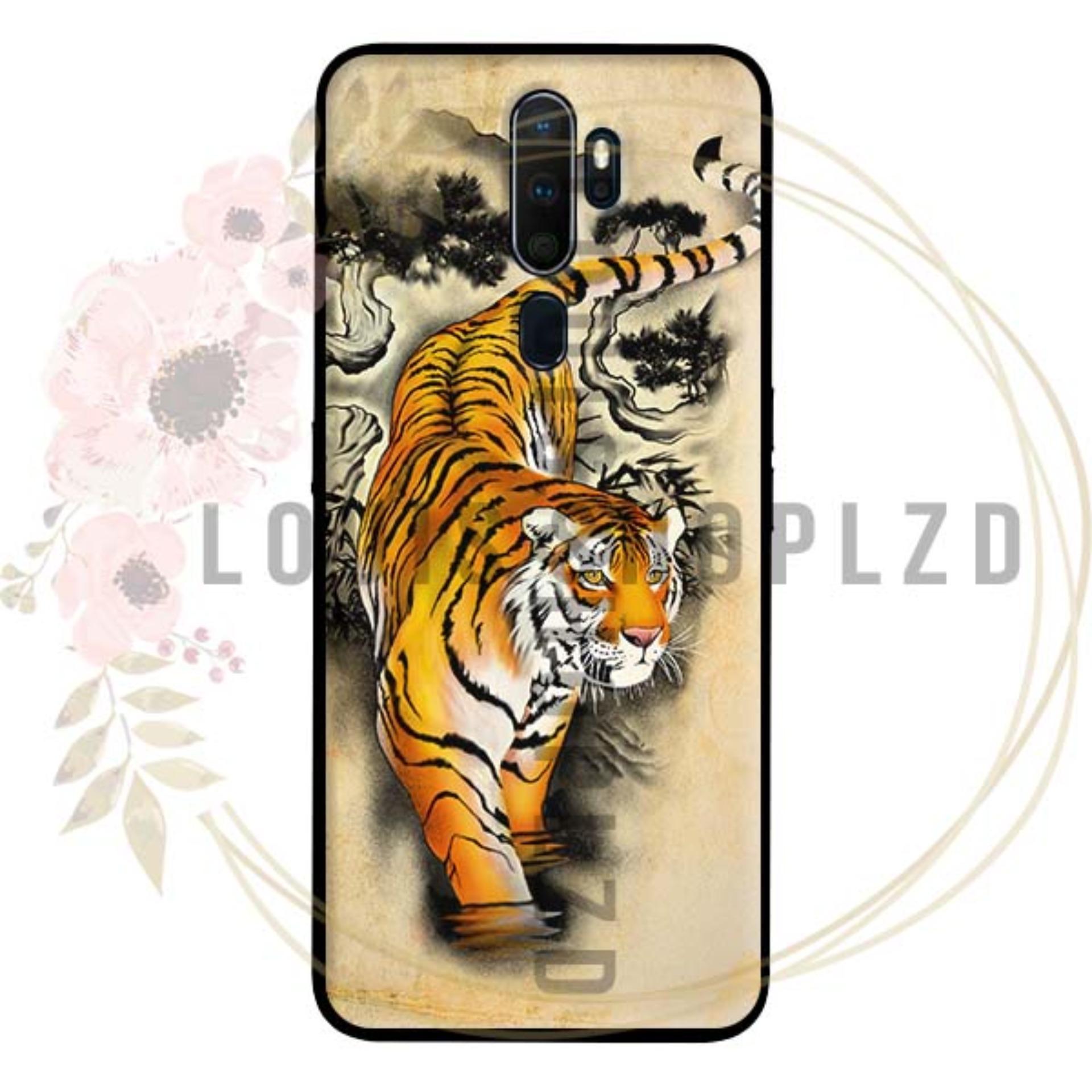 Ốp lưng oppo a5 2020, a9 2020 - hổ