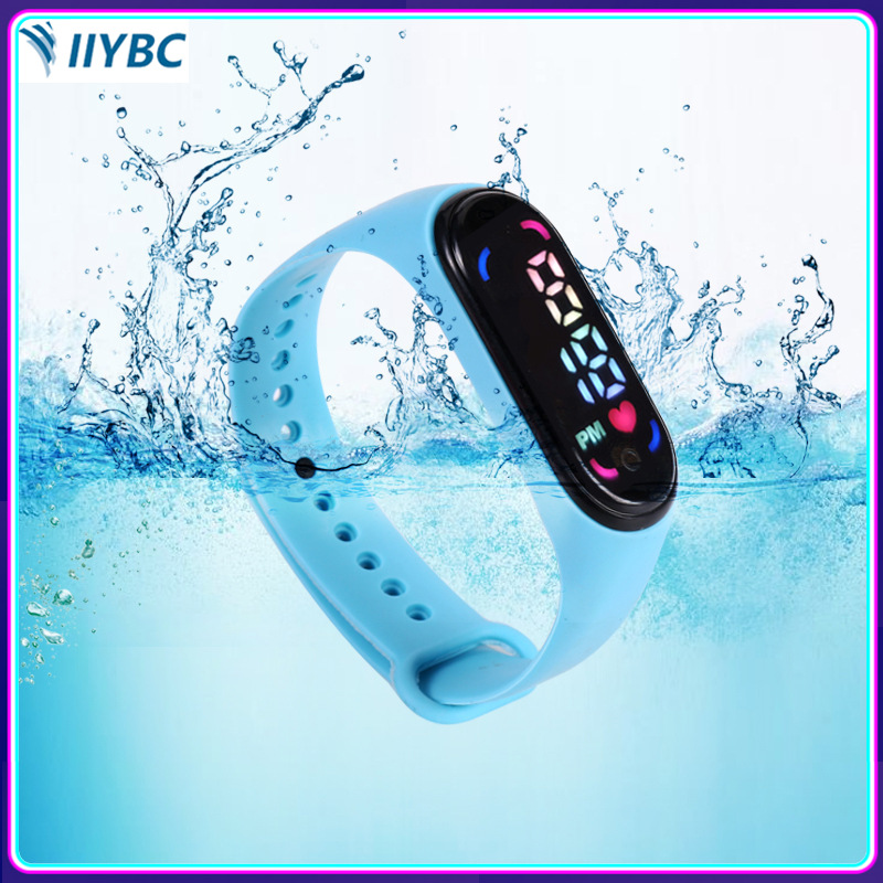 Đồng Hồ điện Tử Cảm ứng M7 Đồng Hồ LED Dành Cho Trẻ Em Đồng Hồ điện Tử Hoạt Hình Dành Cho Học Sinh