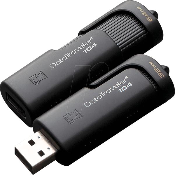 Usb kingston dt104 32gb datatraveler 2.0 tem fpt/vĩnh xuân