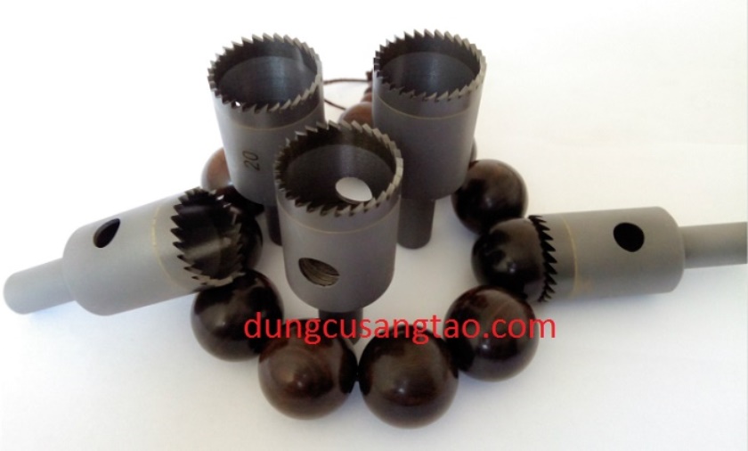 Mũi tiện hạt chuỗi gỗ tròn/ Mũi khoan hạt vòng