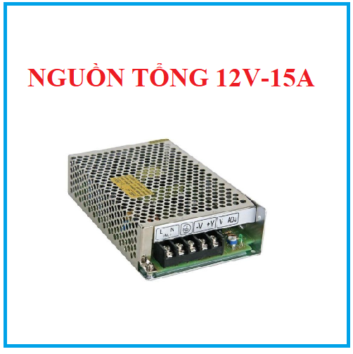 Nguồn tổng camera 12v - 15a