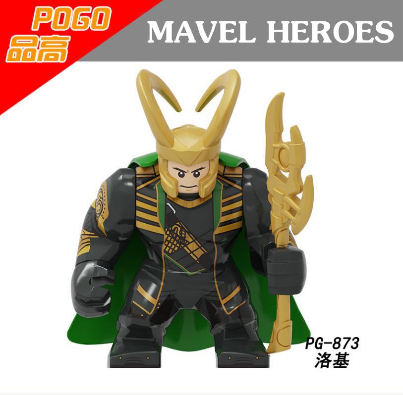 [HCM]Đồ chơi lắp ráp Mini Figure BigFig MARVEL HEROES LOKI