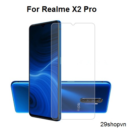 Kính cường lực Realme X2 Pro (Trong suốt)
