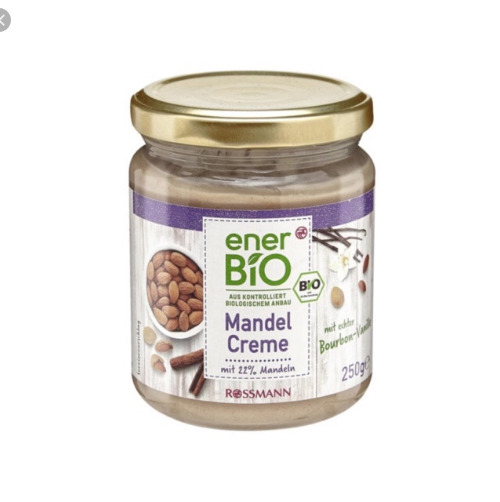 Bơ hạnh nhân hữu cơ enerBiO 250g