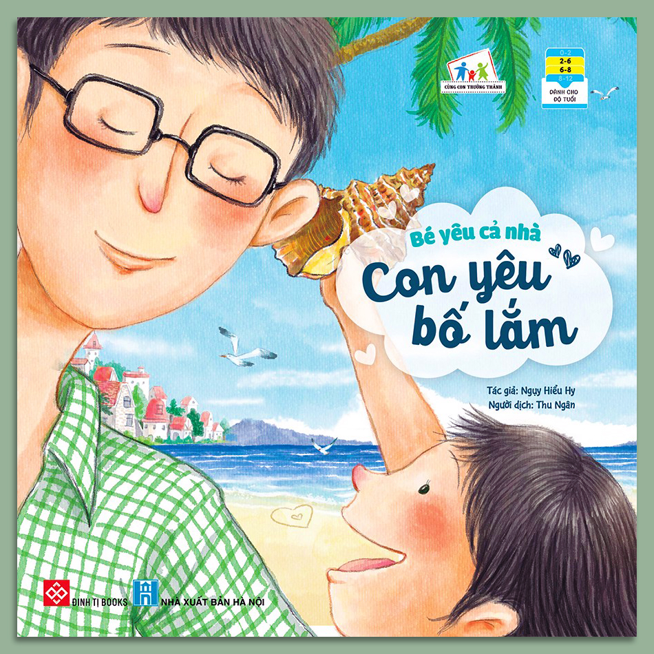 Sách - bé yêu cả nhà - con yêu bố lắm