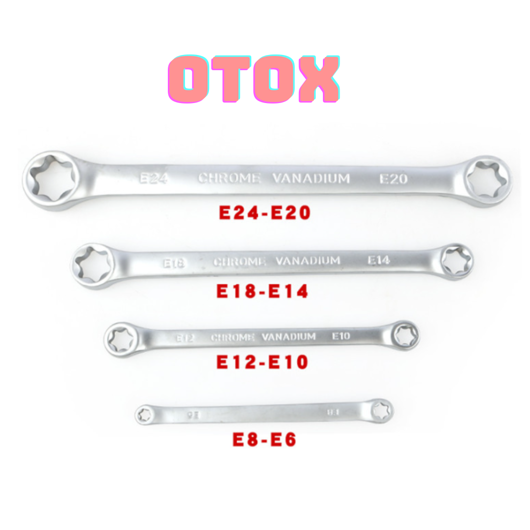 Bộ cờ lê đầu e các loại e6 e8 e10 e12 e14 e18 e20 e24
