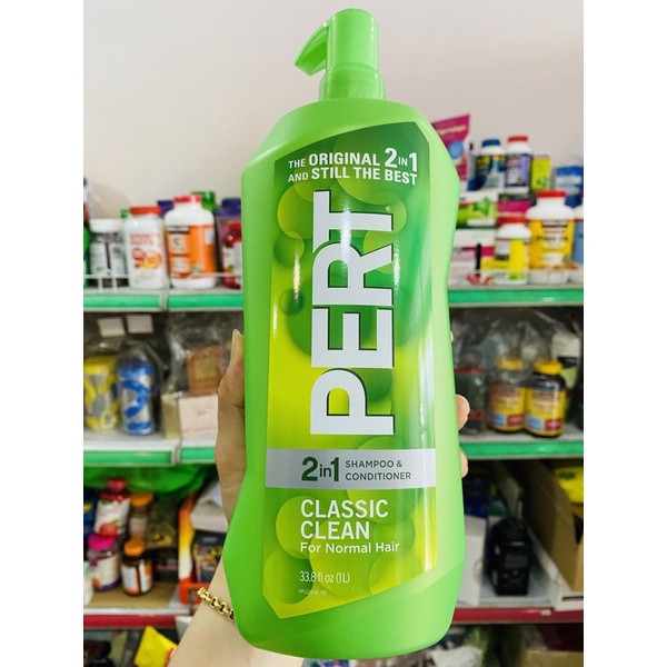 Dầu gội - xả pert 2in1 chai 1lit của mỹ
