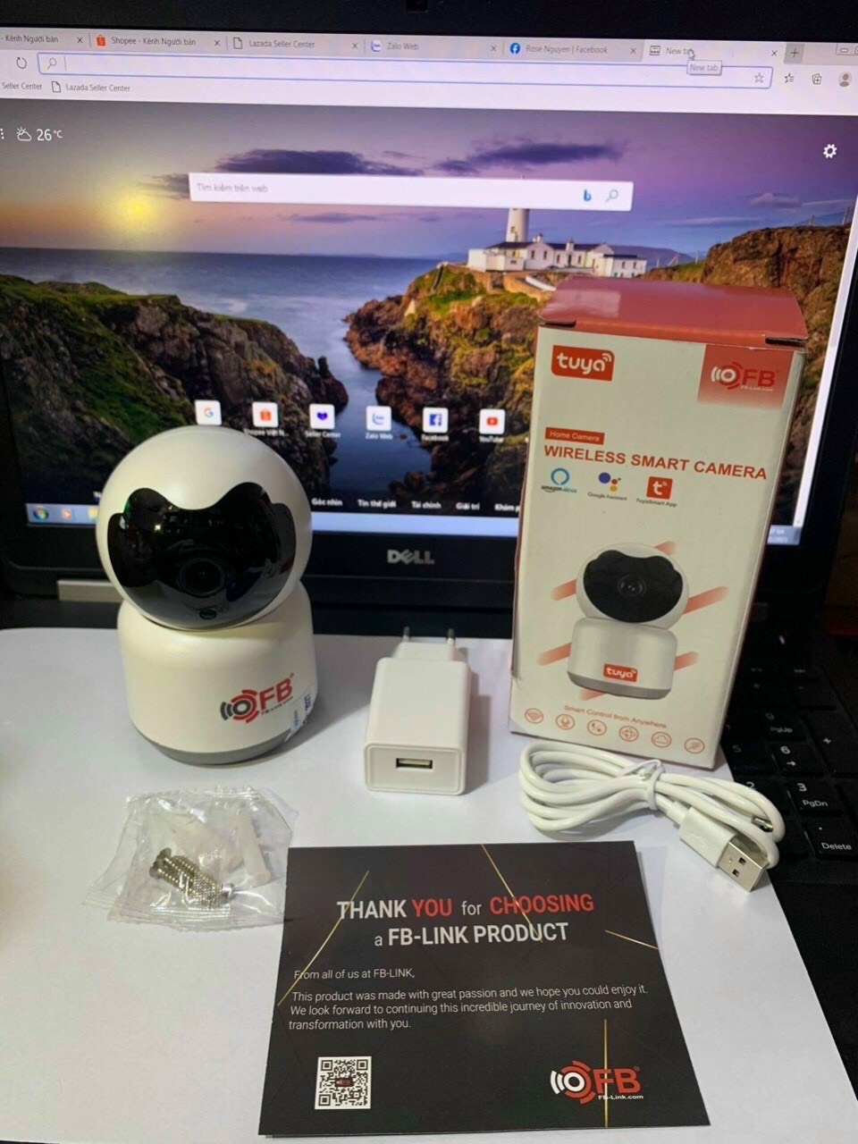 Camera ip wifi robo fb-link ty302 3.0m