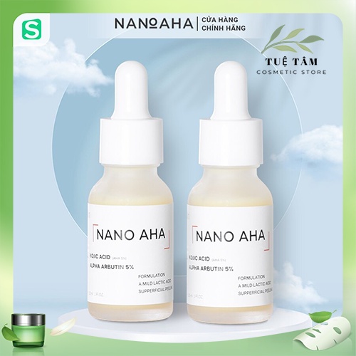 Serum nano aha khử thâm nano aha - 7 ngày hiệu quả