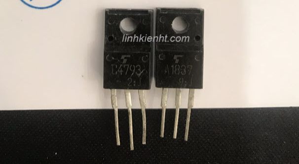 Linh kiện 10 cặp sò 2sa1837 2sc4793 a1837 c4793 tháo máy