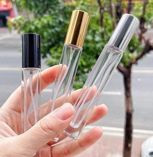 Lọ chiết nước hoa vuông dài 5ml - 10ml 💝 chai lọ chiết nước hoa / hàng loại 1