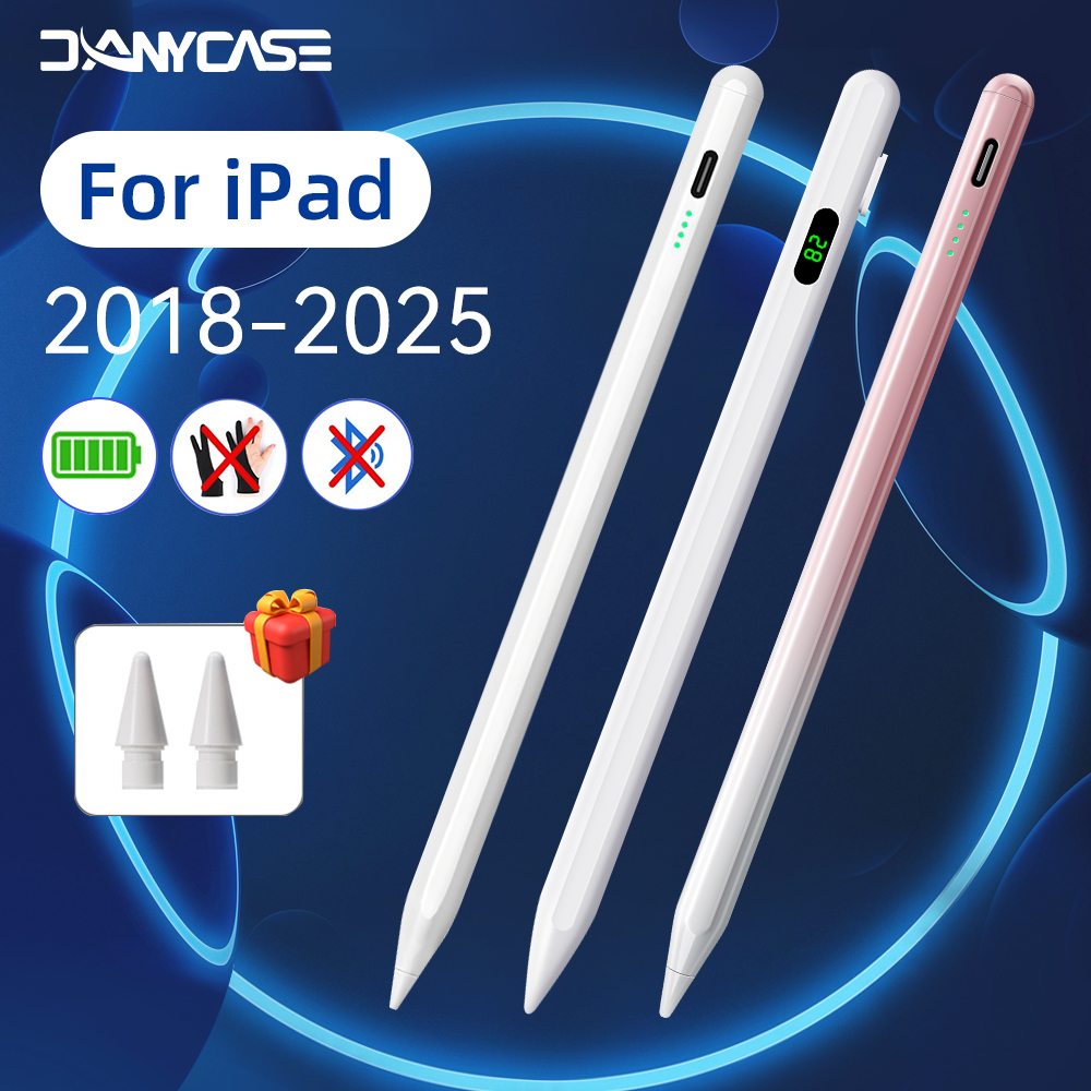  DANYCASE cho iPad bút chì Stylus cho iPad 11th A16 10th 10.9,7 8 9th Gen 10.2 không khí 11 không khí 13 M2 M3 10.9 4 5 không khí iPad Pro 12.9 3rd 4th 5th 6th pro 11 13 M5 M4,Air 3 10.5 9.7 6 Mini 7 A17 Pro 6 5 với từ chối lòng bàn tay 
