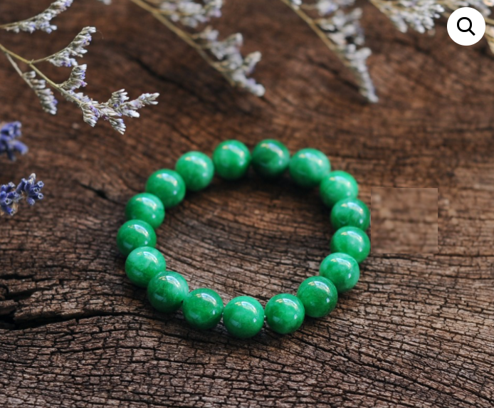 [HCM]( HOT) Vòng tay chuỗi hạt cẩm thạch xanh ngọc đá tự nhiên ( hàng shop bảo đảm đẹp y hình ) DKH-XANH02