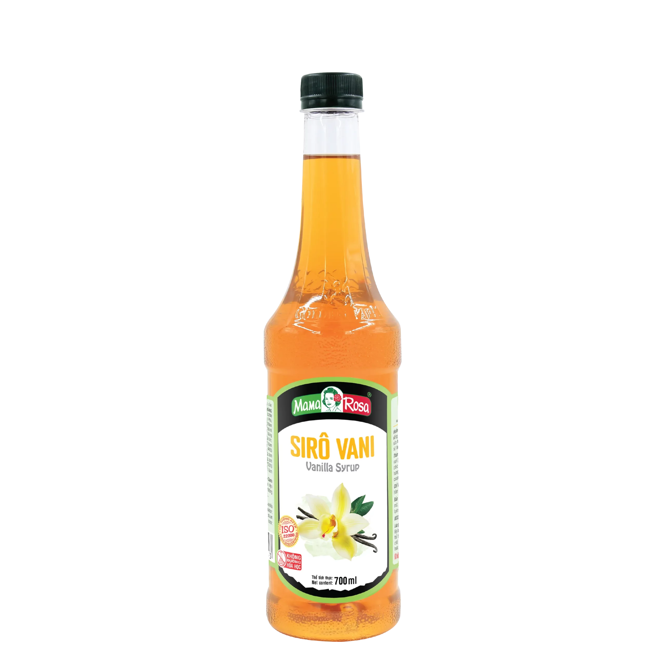 Siro Mama Rosa vani 700ml siro trà sữa, siro golden farm