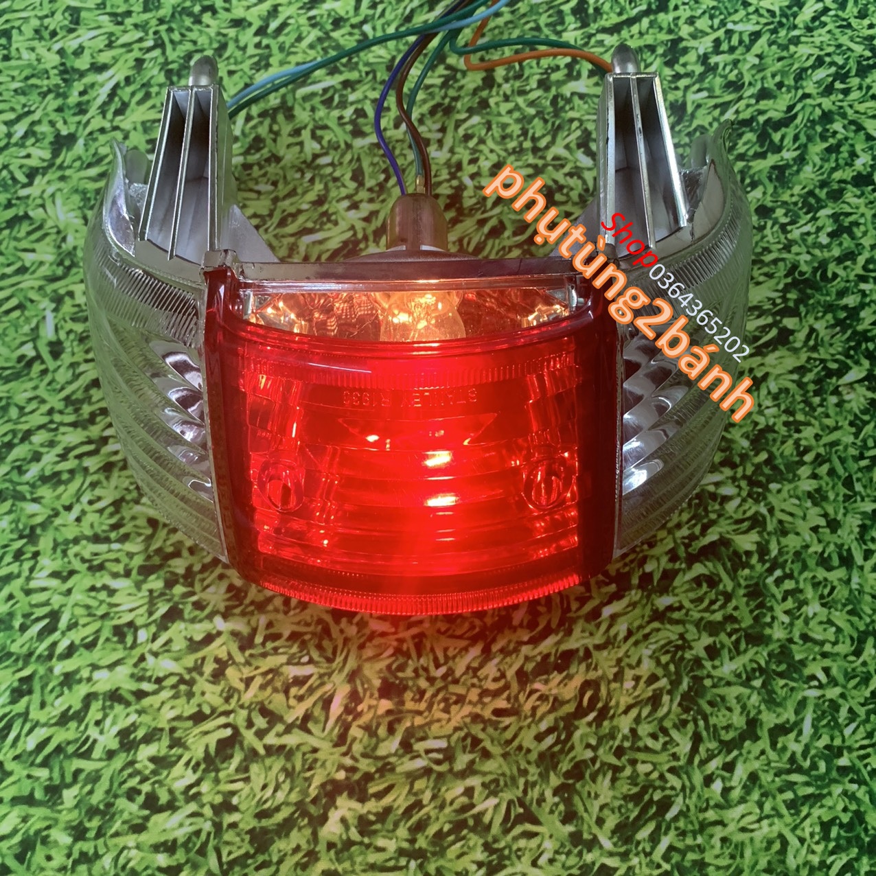 Cụm đèn hậu xe wave alpha -wave zx -wave đời 1997 đến 2006 hàng đẹp