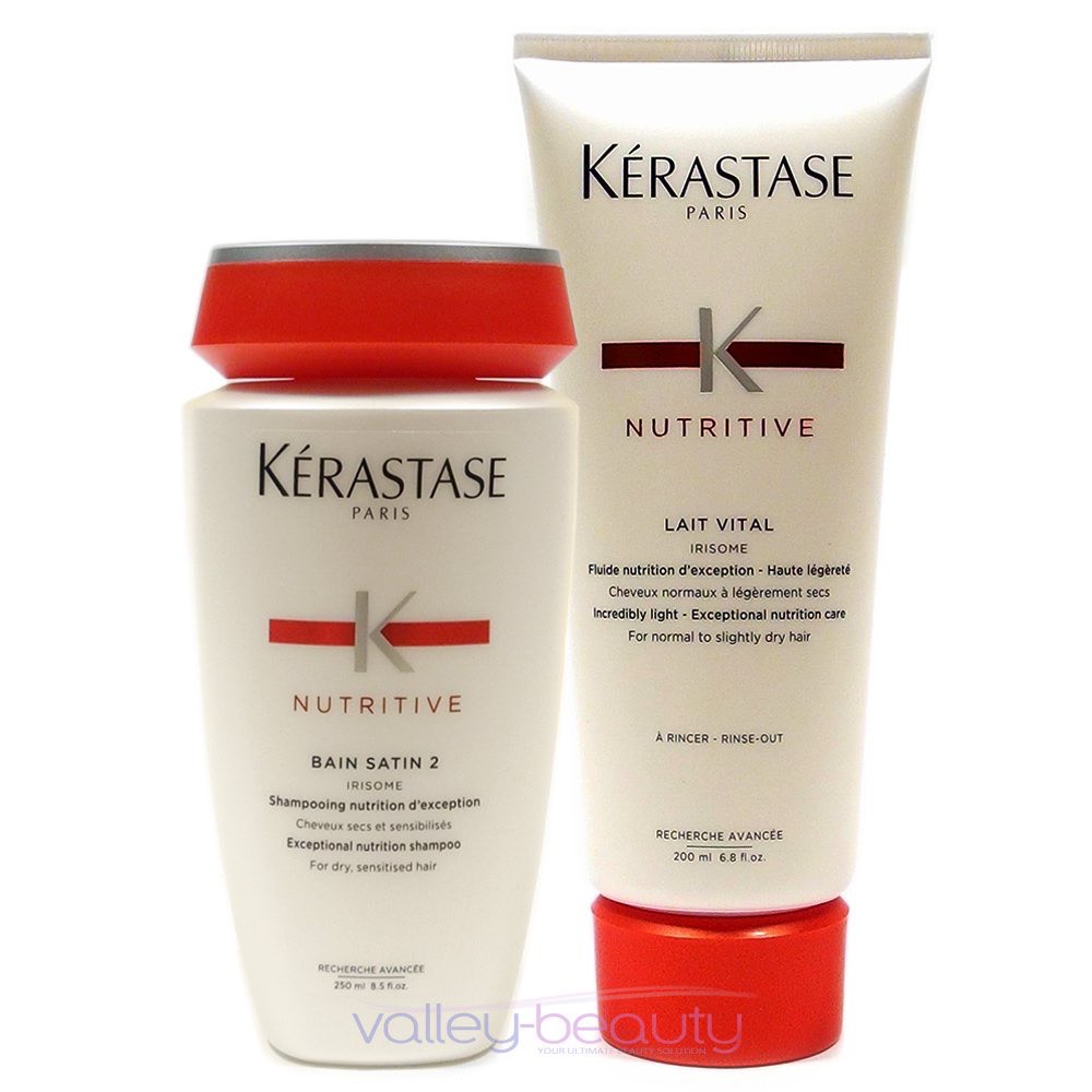 Dầu gội xả dành cho tóc khô Kerastase Nutritive 250ml/200ml