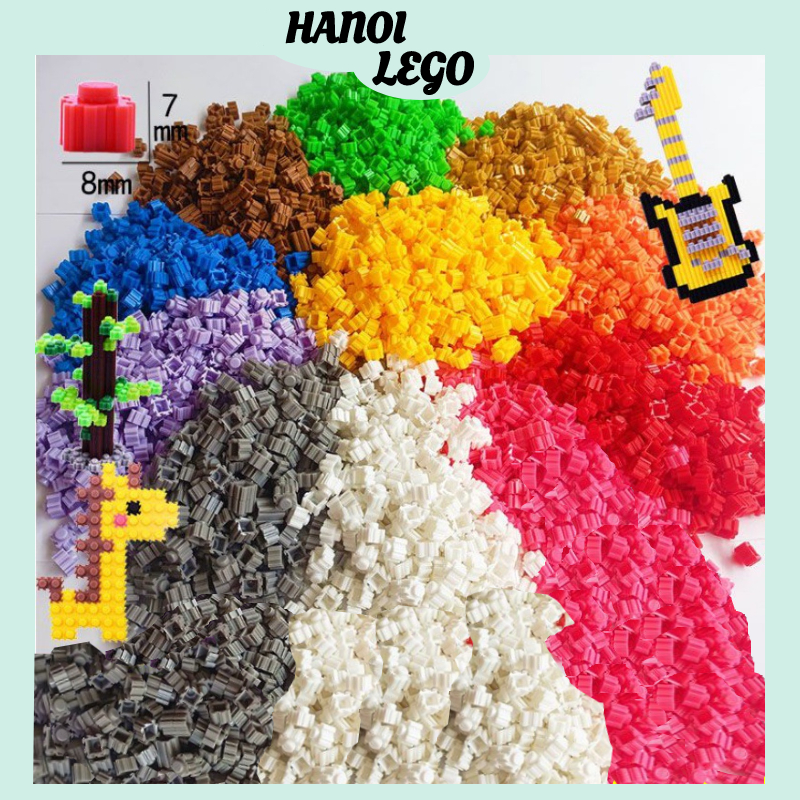 Đồ chơi lắp ráp 500 mảnh 1 màu tăng sự sáng tạo tư duy cho tất cả mọi người hanoi toys
