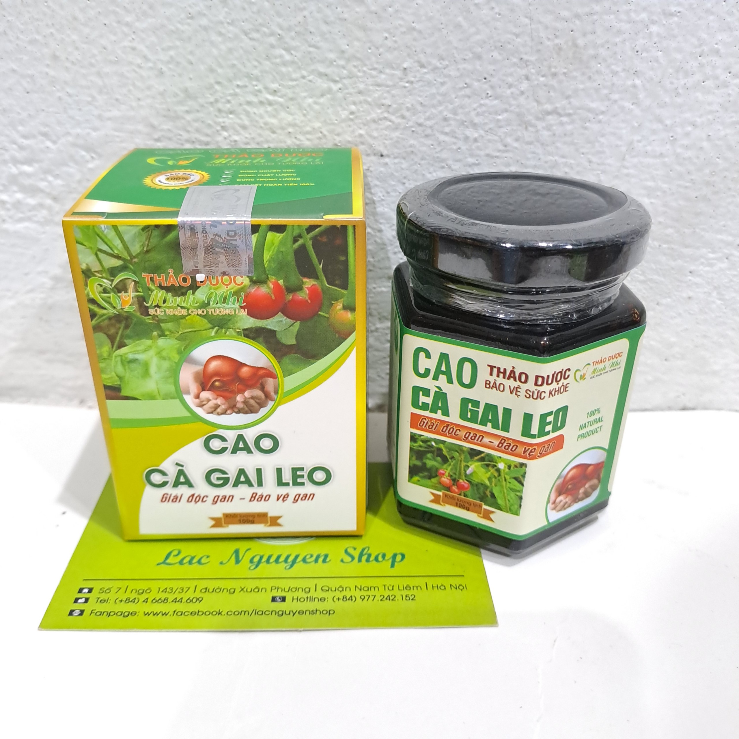 Cao cà gai leo - thảo dược Minh Nhi 100g