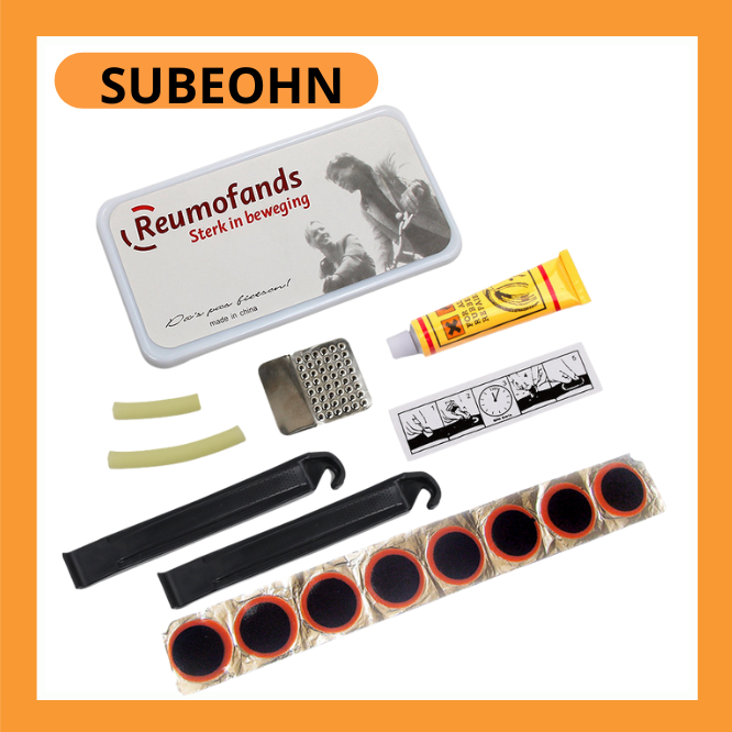 Bộ vá săm xe đạp mini Reumafonds đa năng siêu tiện dụng