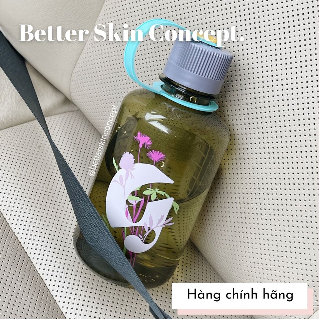 Glossier Water Bottle - Bình nước Glossier 500ml