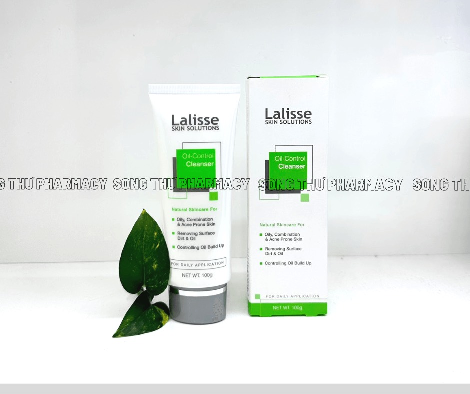 Lalisse oil-control cleanser – sữa rửa mặt dành cho da dầu, mụn