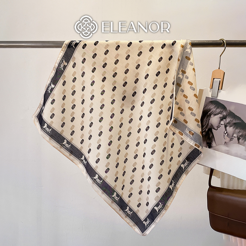 Khăn quàng cổ bandana 70 x 70cm Eleanor Accessories khăn turban phụ kiện thời trang 7903