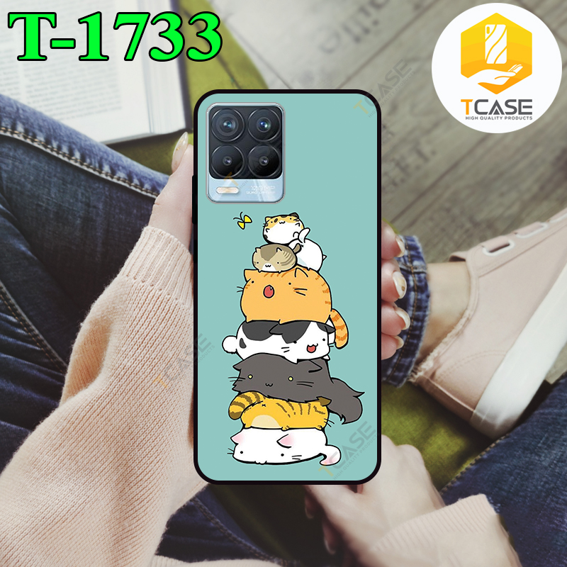 Ốp lưng Tcase dành cho Realme 8 in hình nhiều mẫu phần A