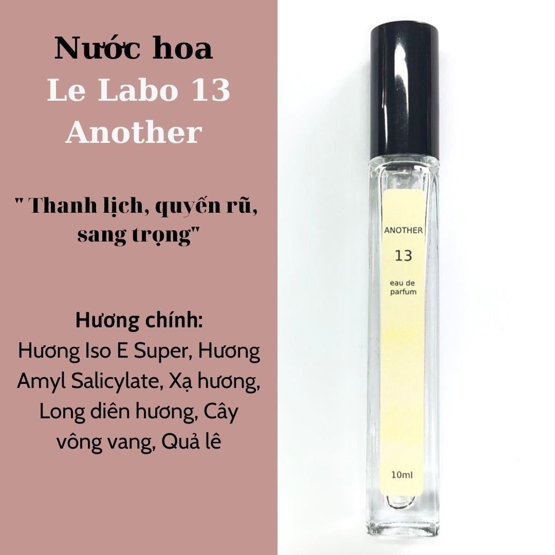 Nước hoa chiết le labo 13 another 10ml