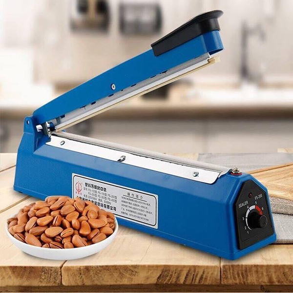 Máy hàn túi nilon dập tay PFS-200-Chính Hãng, Đường kính miệng túi hàn tối đa 20cm