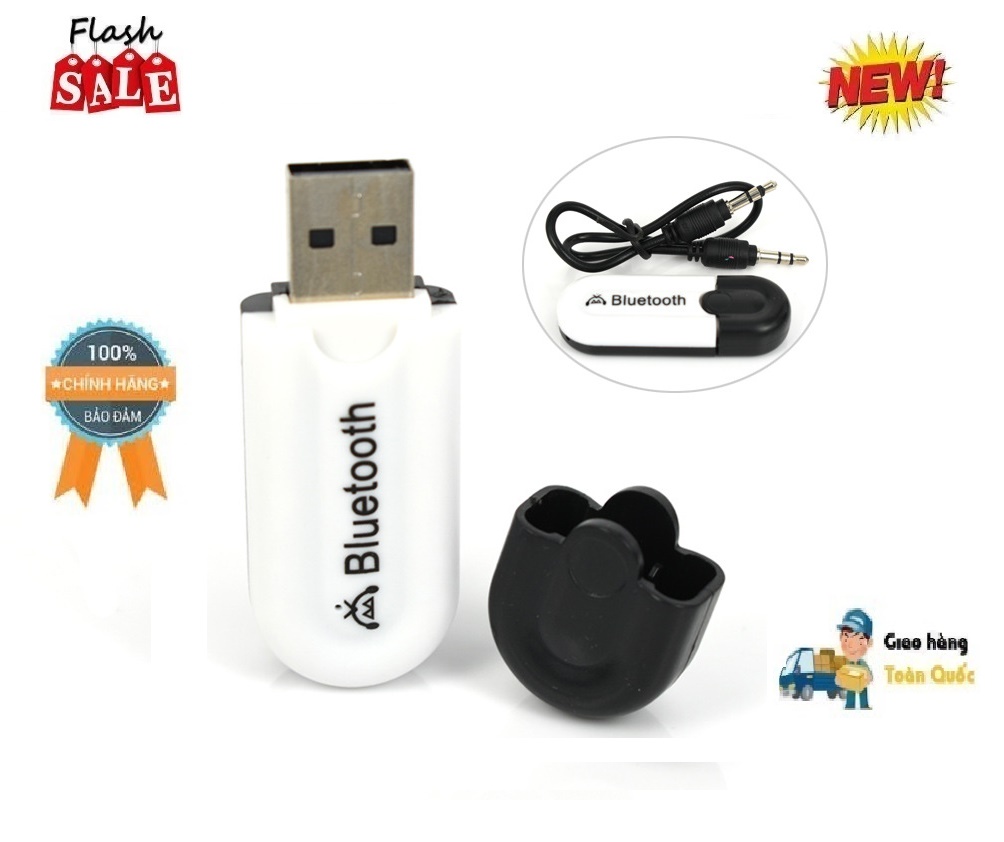 USB BLUETOOTH HQ-001 HÀNG CHÍNH HÃNG- Chuẩn Stereo, không nhiễu -dùng cho loa, amply, mixer, equalizer