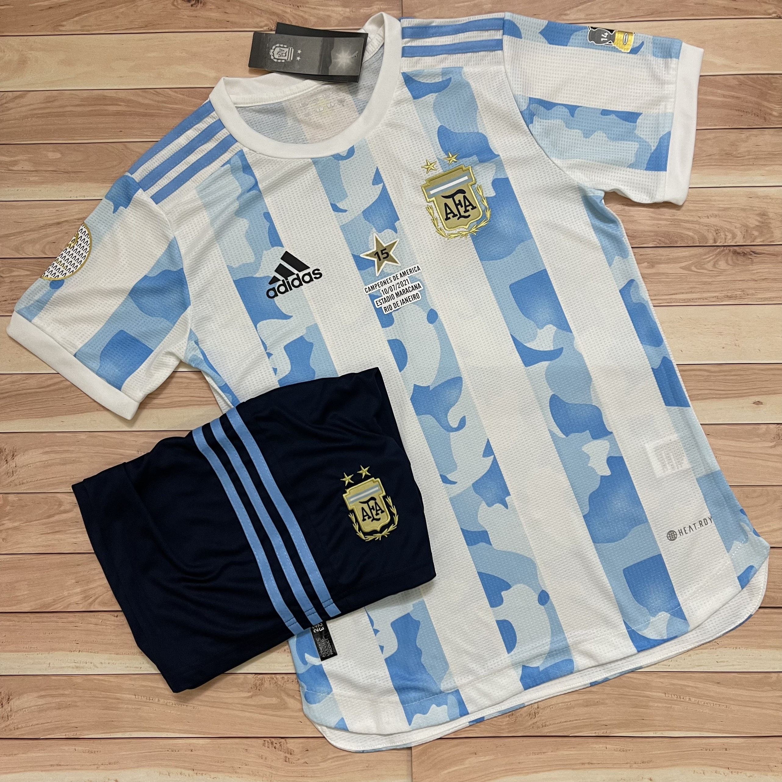 HOÀN TIỀN 15% - Áo Bóng Đá Áo Đá Banh Đội Tuyển Argentina WC 2022 - Chuẩn Mẫu Thi Đấu - Vải Polyeste Gai Thái Cao Cấp
