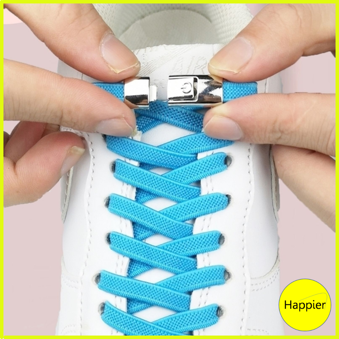 Convenient Elastic Buckle Shoelaces