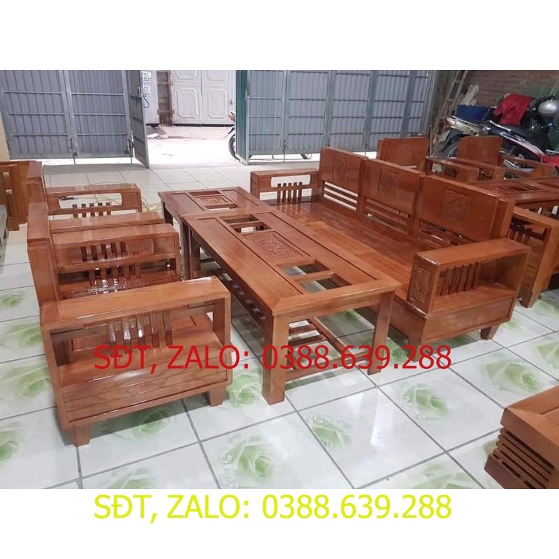 Bộ Ghế Uống Nước Tiếp Khách Làm Bằng Gỗ Tự Nhiên .