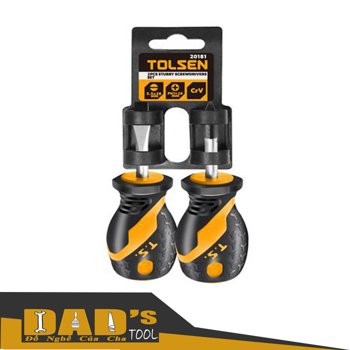 [HCM]BỘ 2 CÂY TUA VÍT MINI 38mm TOLSEN 20181