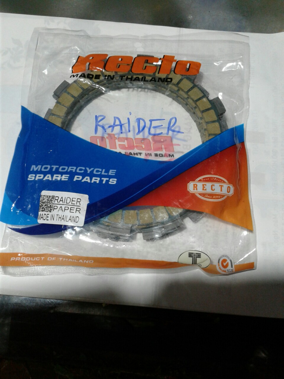 Bộ phíp nồi xe raider, raider fi, satria , bộ lá col xe raider, raider fi, satria hiệu rector thailan.