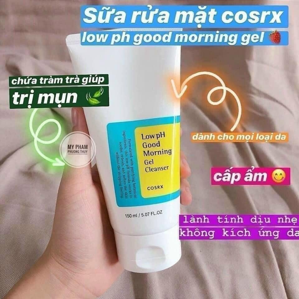 Sữa rửa mặt dạng gel dịu nhẹ cosrx