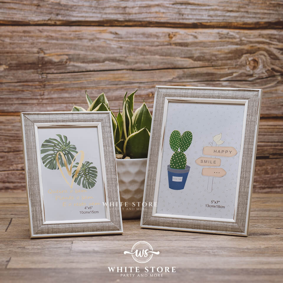 Khung ảnh vintage cactus để bàn - 2 size - whitestore.vn