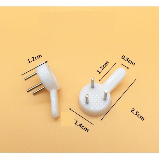 [HCM]Combo Đinh Ghim Tường 3 Chấu Treo Khung Tranh Đồng Hồ Móc Treo Đồ Dưới 2Kg Không Cần Khoan Tường Frame Picture Hanger