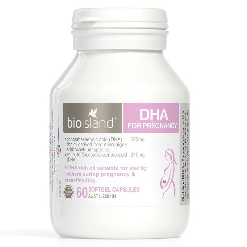 DHA cho bà bầu Bio Island DHA for pregnancy 60 viên