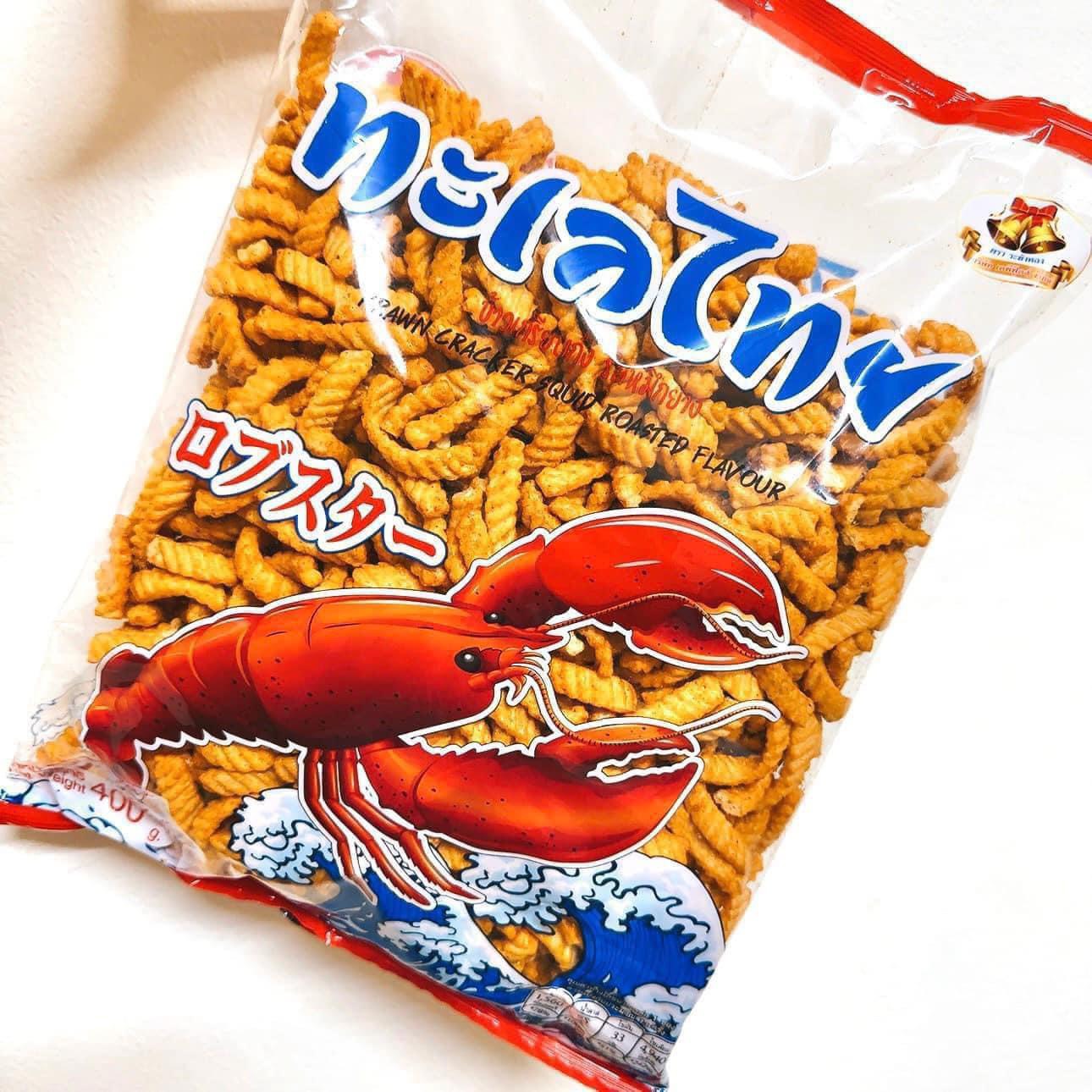 Bim Tôm Thái Lan - Bim bim mực Thái Lan gói 400gr siêu to khổng lồ