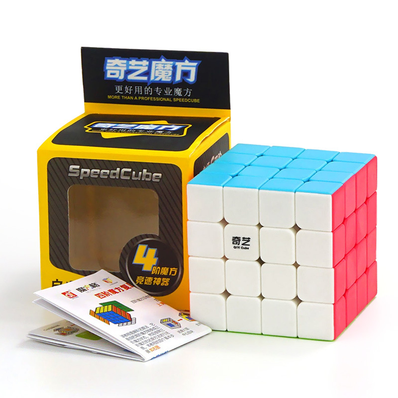 [HCM]Đồ chơi Rubik Qiyi 4x4 - Rubik Giúp Phát Triển Trí Não (Stickerless)