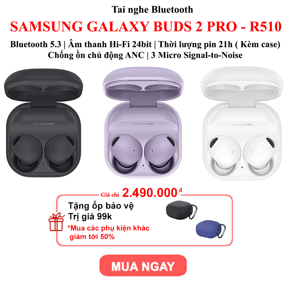 Tai nghe Samsung Galaxy Buds 2 Pro - Hàng chính hãng