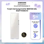 RZ32T744535 - Tủ lạnh Samsung Inverter BESPOKE 1 Cửa 323L Trắng RZ32T744535/SV