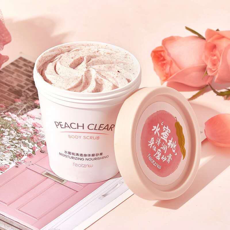 Kem tẩy da chết body đào peach clear 200ml